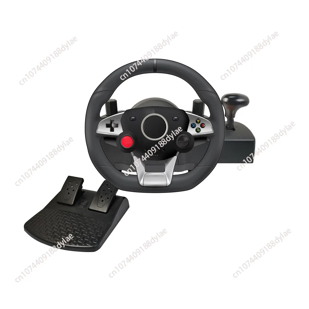 270 degree steering programmable buttons compatible with multi-platform racing driving simulation game steering wheel