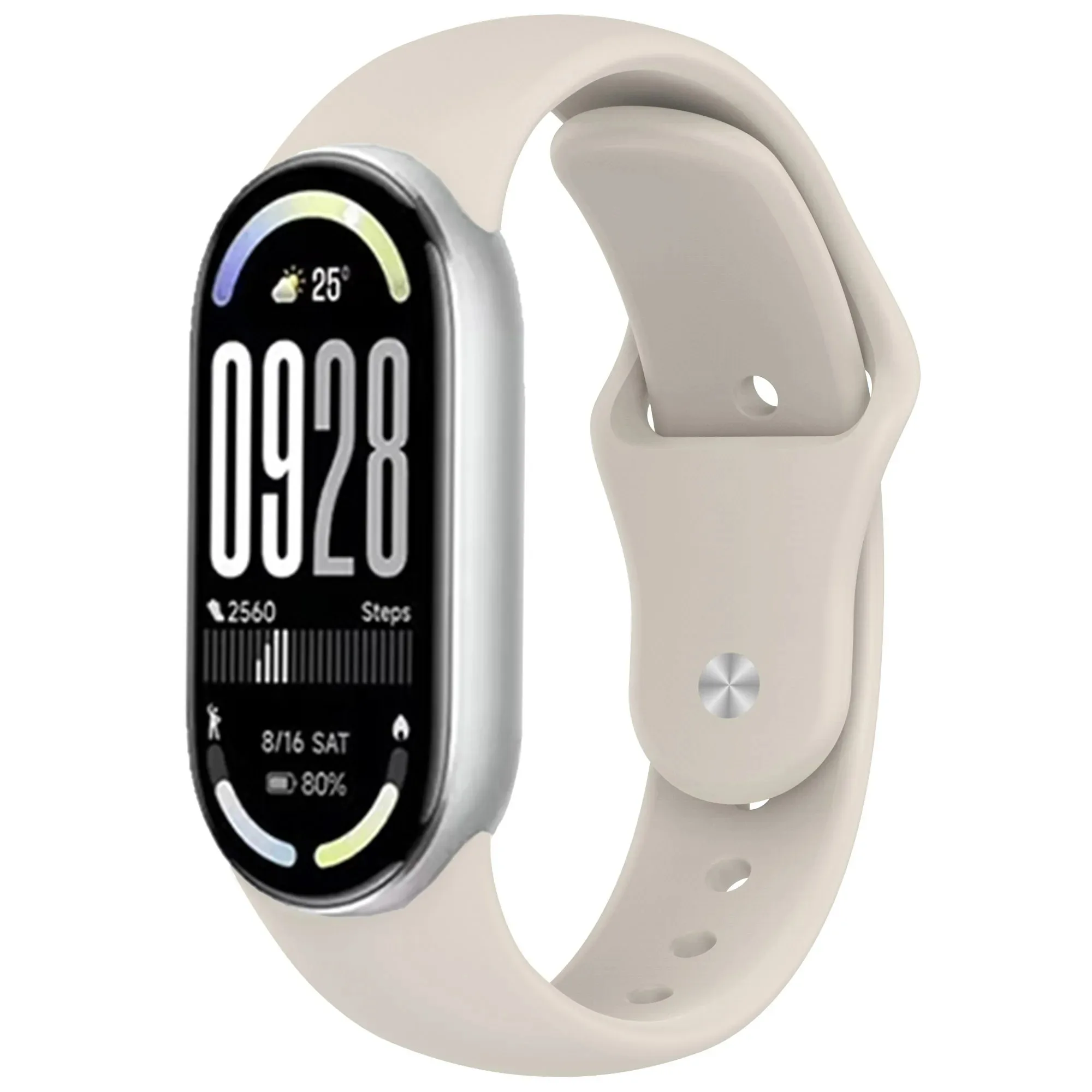 حزام سيليكون لـ Xiaomi Mi Band 10 9 8 سوار معصم مريح لساعة Xiaomi Mi Band 10 9 NFC الذكية حزام قابل للاستبدال