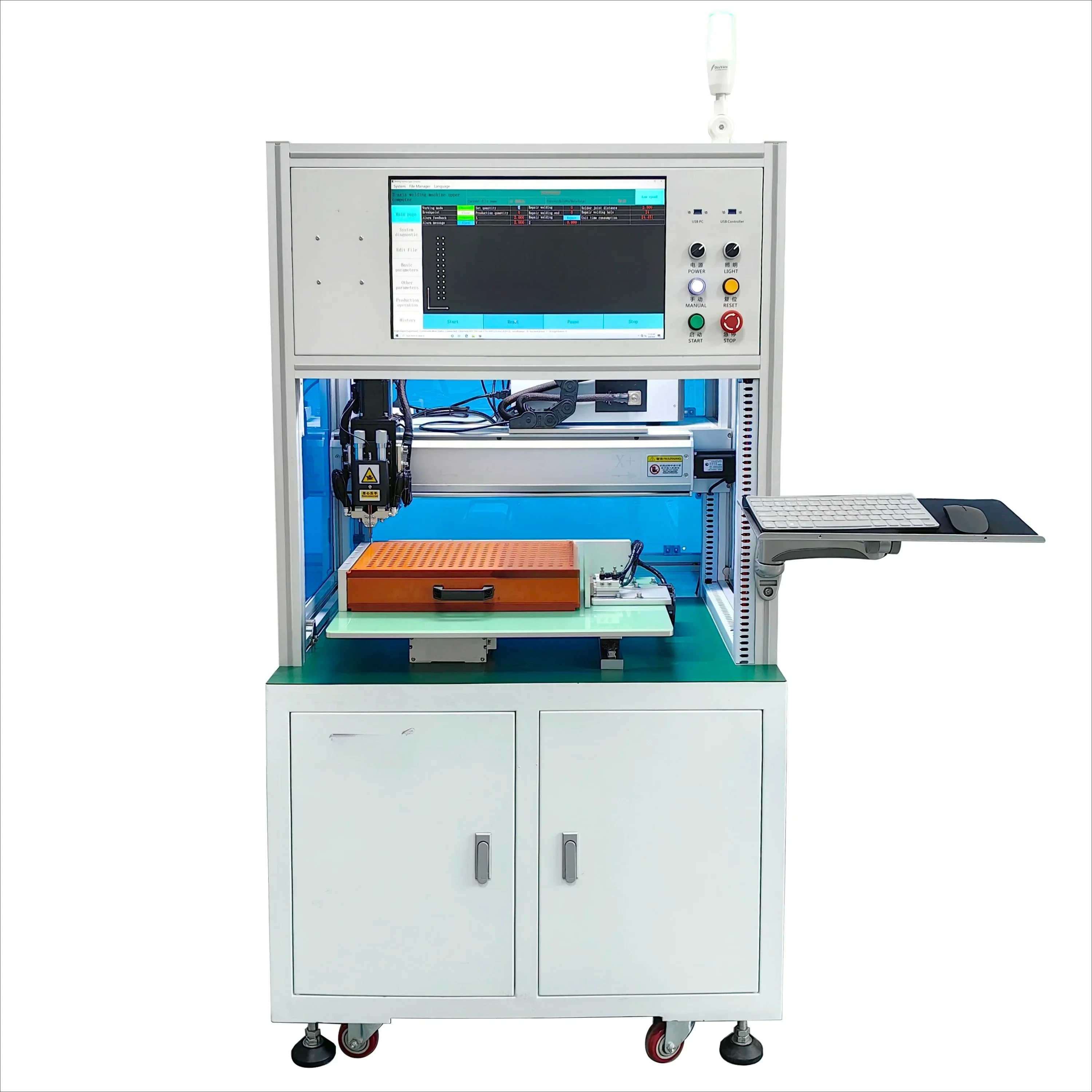 Battery Pack Spot Welder Automatic  Li Ion Battery Spot Welding Machine Single Side Welding Machine for 18650 Cell