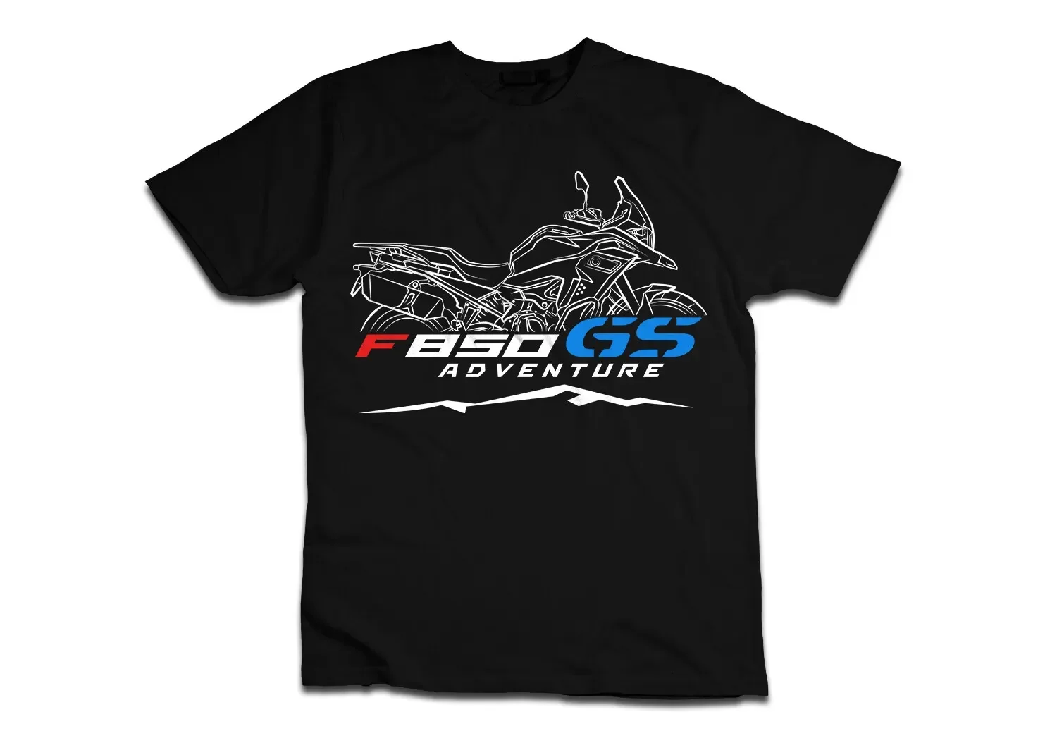 

2024 Men T Shirt Casual F850GS Adventure Motorcycle for ADV Riders T-shirt Graphic Summer Short Sleeves 100% Cotton S-3XL Tee