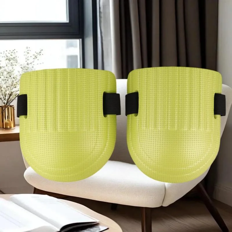 Protección profesional de rodillas; Par engrosado y a prueba de humedad, ideal para tareas de ladrillos, jardinería y suelo