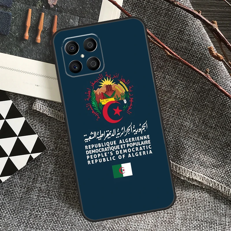 Algeria Flag Algerian Case For Honor X9b X8b X8a X9a X6a X7a X6 X7 X8 X9 Honor 90 Lite 70 50 Magic 5 6 Pro Cover