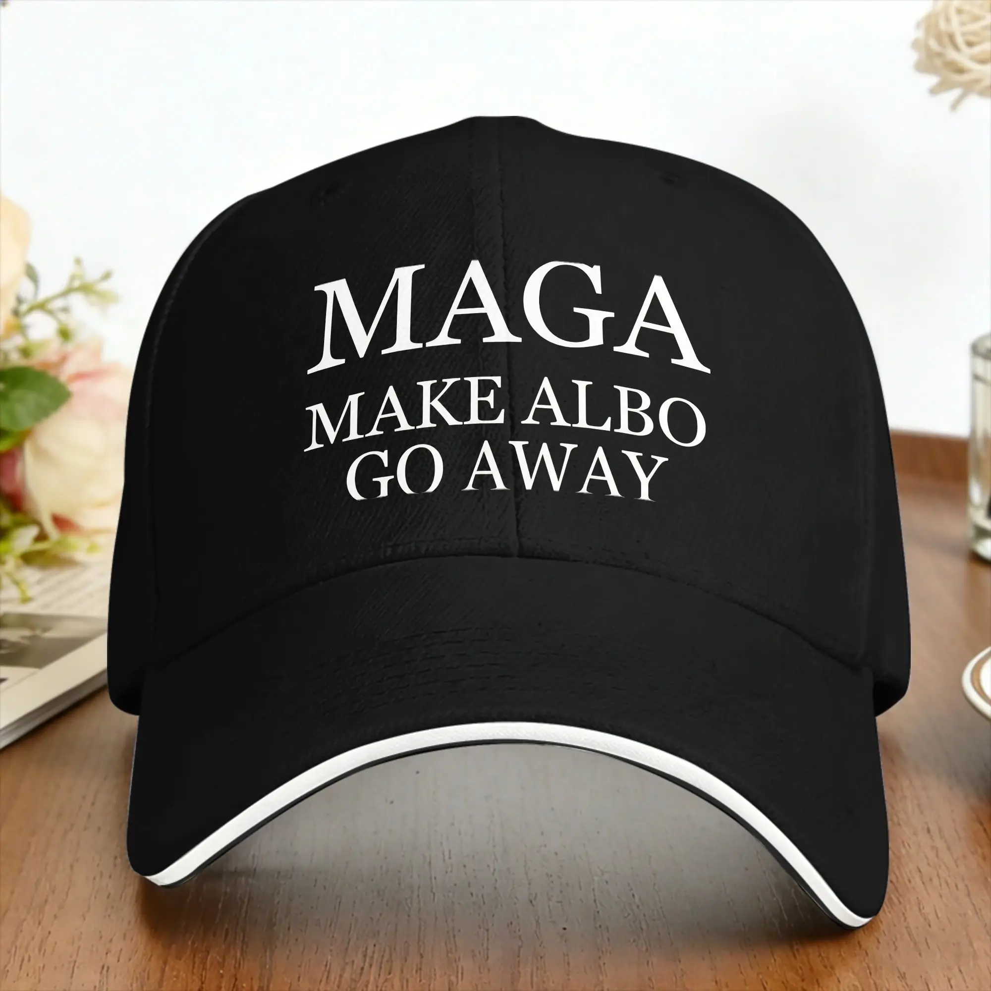 MAGA Make Albo Go Away Casual Baseball Cap  Hunting Camping Trucker Hat Spring High Quality Baseball Caps