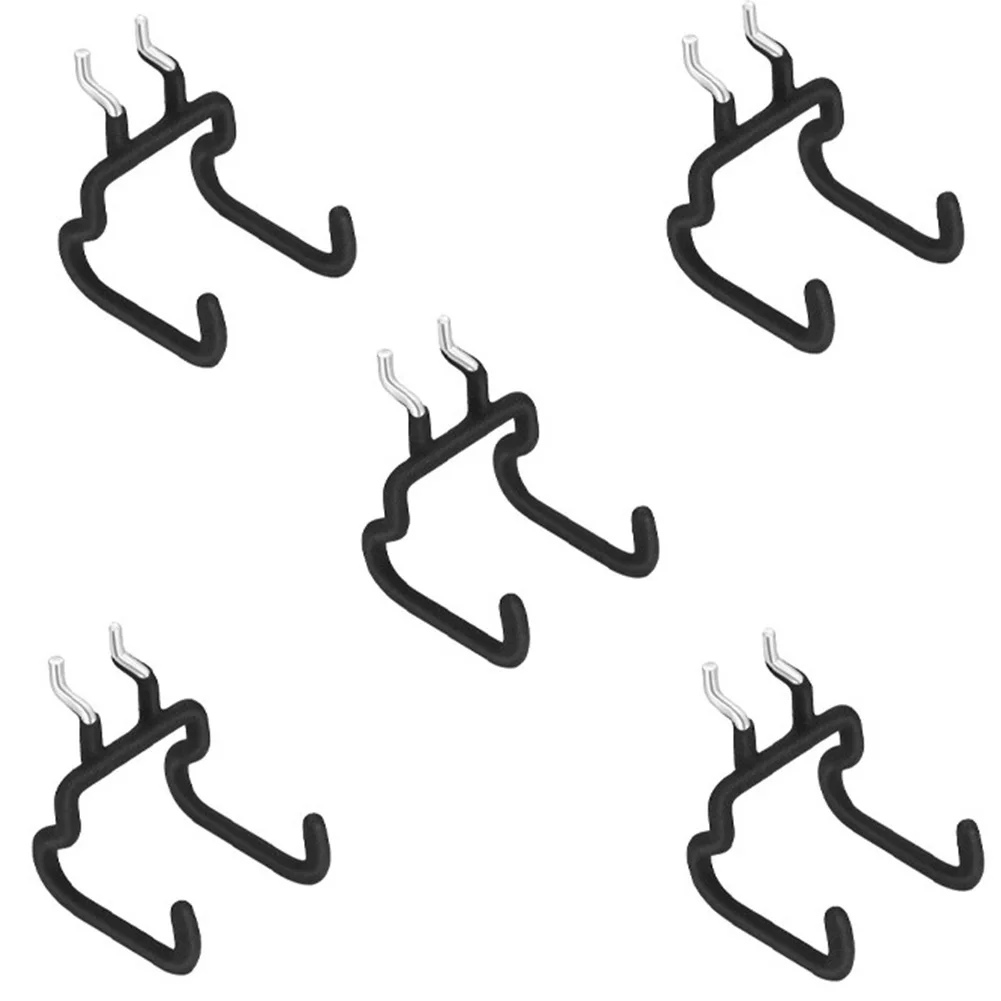 Garage Workshop 2.8inch about Pegboard Hooks Pegboard Tool Holders Upturned Design Double Rod Design For Heavy Tools
