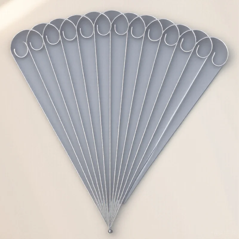 

30Pcs Plant Label Hooks Elegant Shepherd's Hook Design for Garden Flower Support Easy Install Hanging Plant Rod,