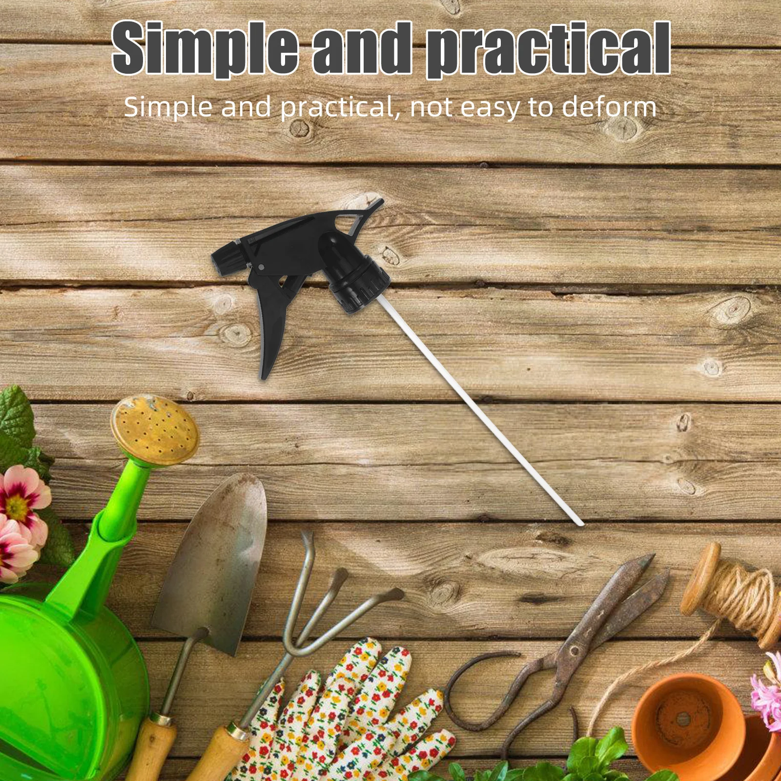 

4Pcs Durable Plastic Sprayer Head Even Water Distribution Balcony Plant Care Replaceable Userfriendly Gardening Tool