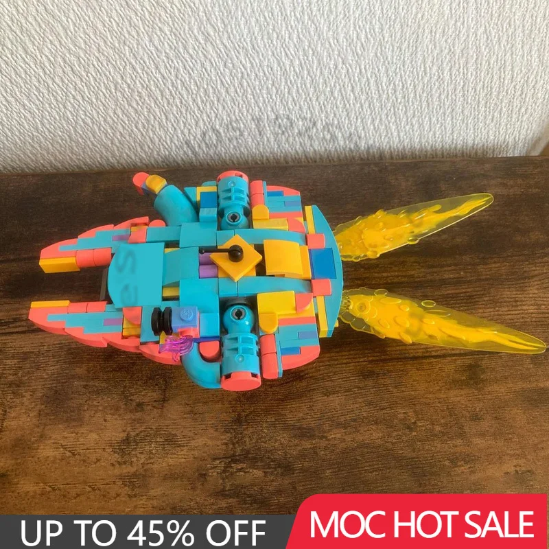 

218 шт. MOC настроить Star Battle Series Bunny 71453 Альтернативная модель строительного блока кирпич креативная технология сборки DIY игрушка подарочный набор