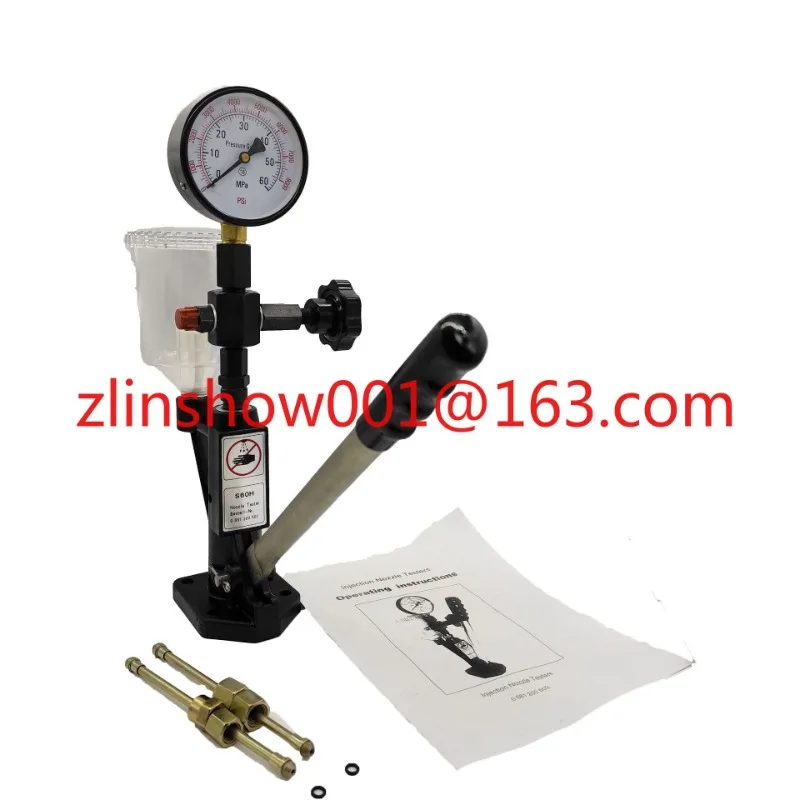 

S60H Injection Nozzle Calibrator Nozzle EFI Common Rail Injector 60MPA Hand Pressure Calibrator