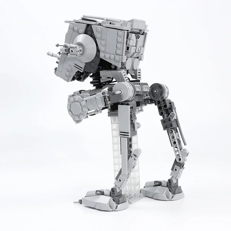 MOC-14608 Articulated SW AT-ST Robot Star of Space Wars Walker Robot Building Blocks Assemble Brick Parts Kid STEM Toy DIY Gift