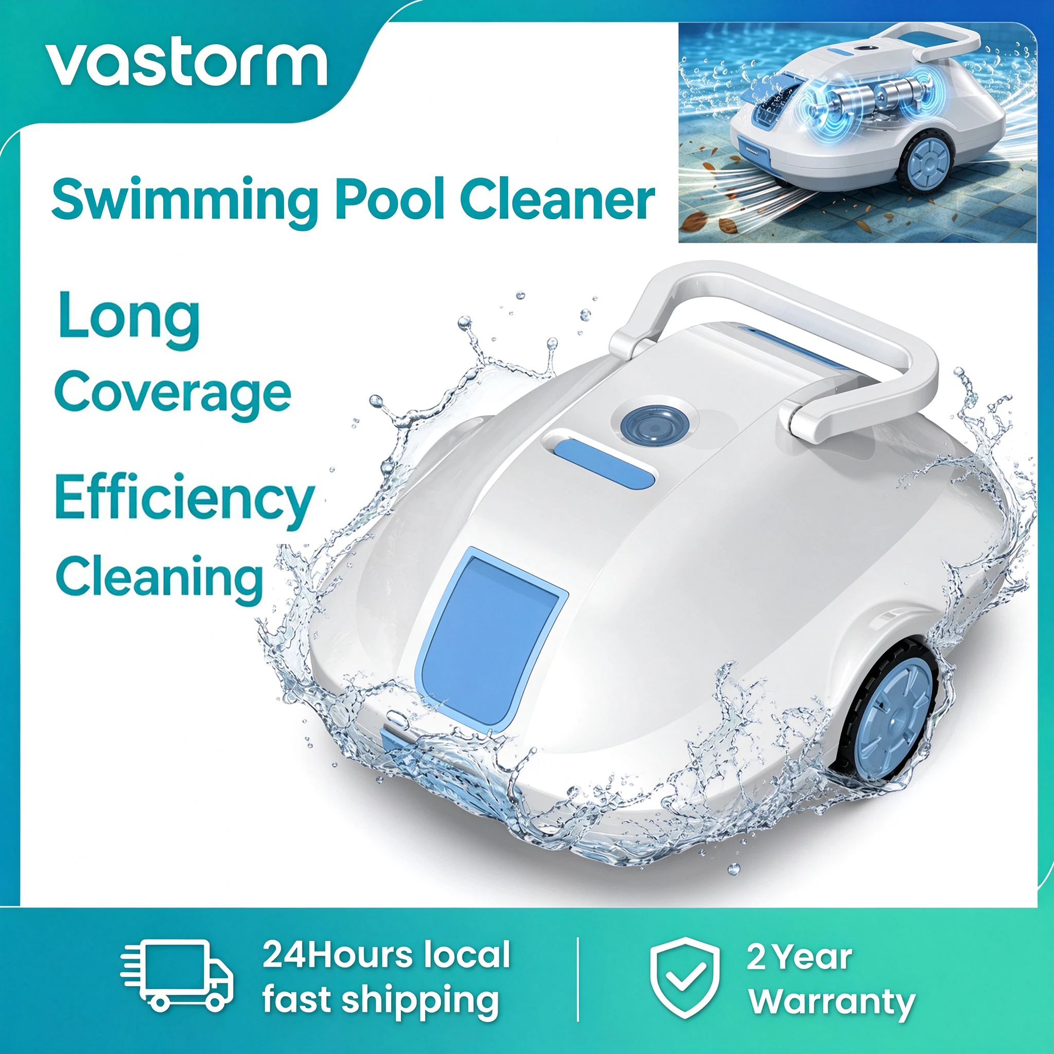 Automatische, draadloze robots - Pool Robot Cleaner Cordless recensie en prijs