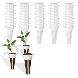 50Pcs Planting Basket Grow Sponges Planting Sponge Blocks For Aerogarden Plant Machine For Soilless Seedling Biochar Cotton