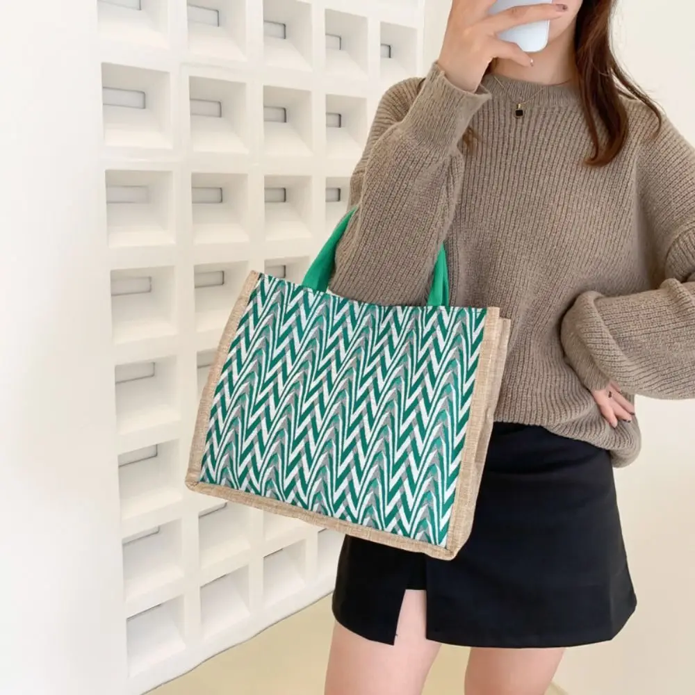 

Сумка-тоут женская льняная, роскошная вместительная сумочка-тоут для пляжа, повседневный саквояж на плечо, дизайнерский мешок для покупок