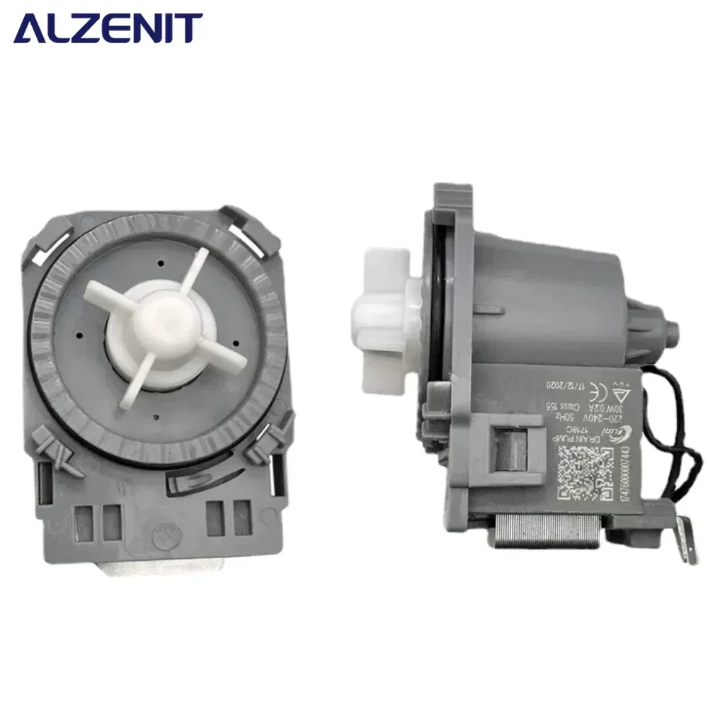 

New For Midea Dishwasher Drain Pump Motor 1718C 30W 220-240V 50Hz 17476000007443 Dish Washer Parts