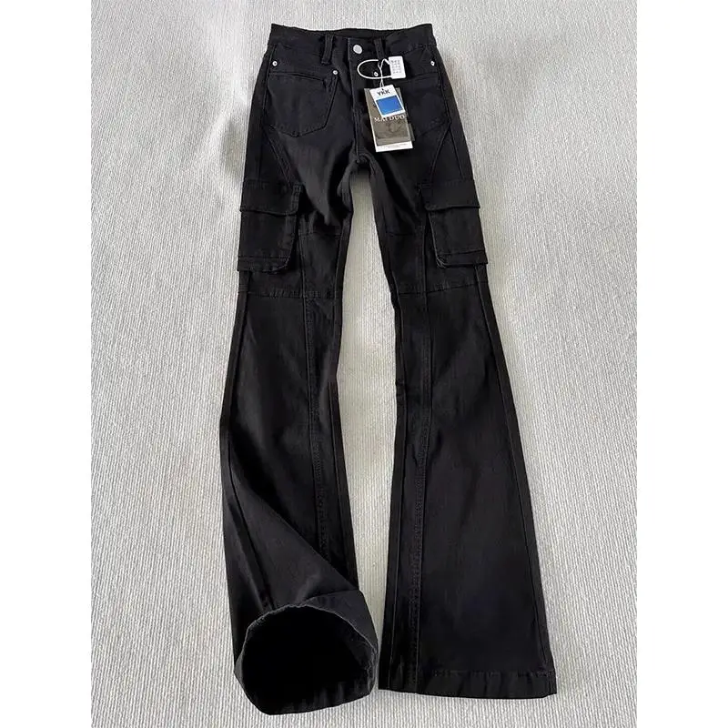 

Cleanfit Bla Men's Work Trousers American Sle Multi-ket Flared Straight Leg Slimming Long Pants Casual Pants