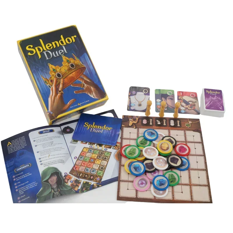 

Splendor Duel Board Game Strategy Game for Kids and Adults Fun Game Night Entertainment Party Game for Family Collection