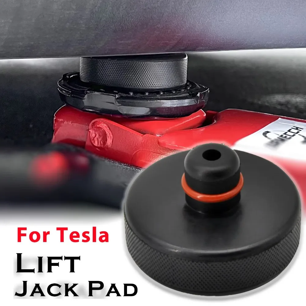 20mm Rubber Jack Pads Silicone Black Jack Lift Pad Only Fit for 20mm Jack Points Point Adapter for Tesla Model 3/Y