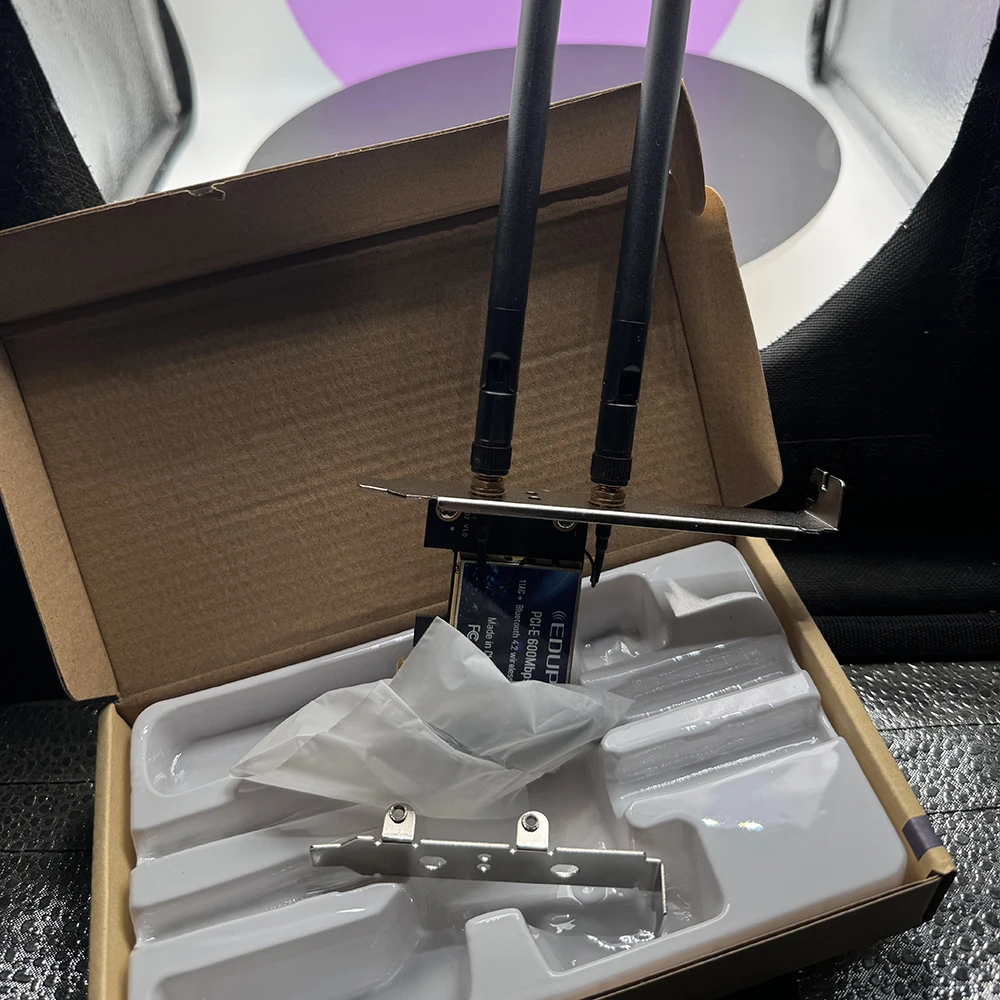 

600Mbps WIFI PCI Express Network Card 2.4G/5GHz Wireless Bluetooth-Compatible PCI-E LAN Card 802.11 ac/b/g/n Adapter