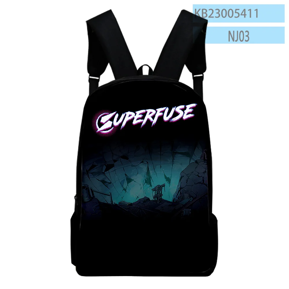 

Superfuse Game School Bag Adult Kids Bags Unisex Backpack 2023 Casual Style Daypack Harajuku Bags