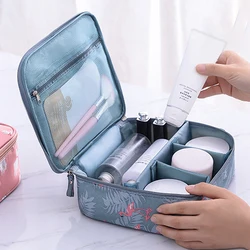 Borsa cosmetica da viaggio multifunzione da esterno Organizer per articoli da toeletta da donna custodie per trucco portatili femminili impermeabili