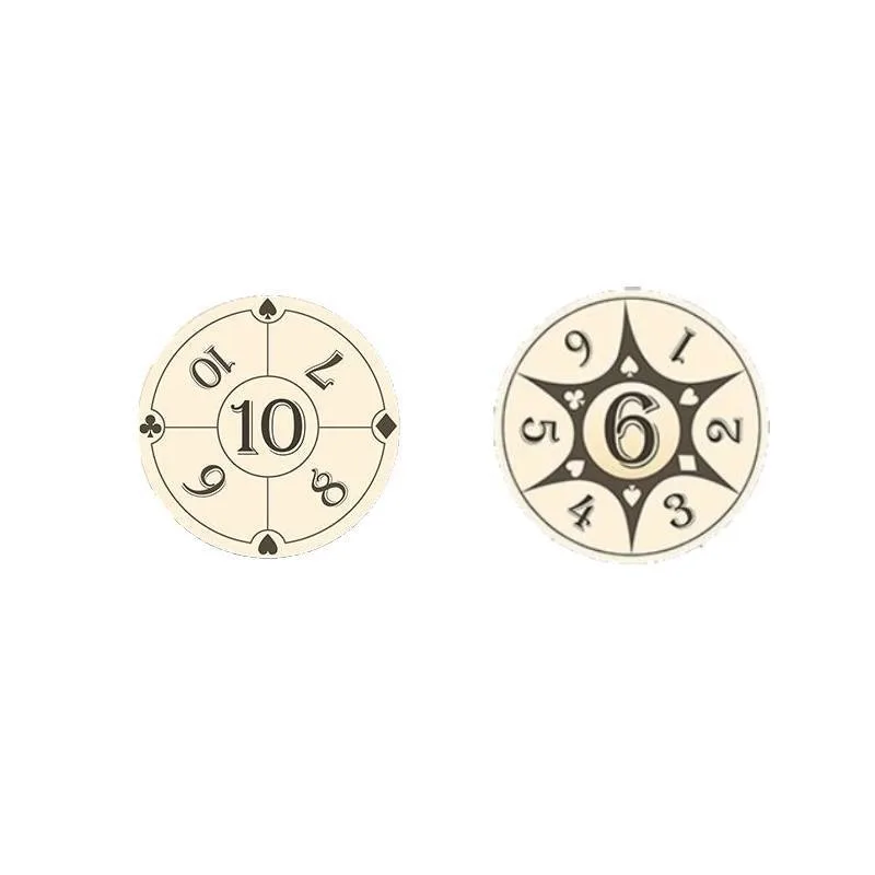 Ceramic Card High Poker Competition Special Card Poker Chips Parties Game Tokens  Poker Accessories Casinos Baccarat, image 9