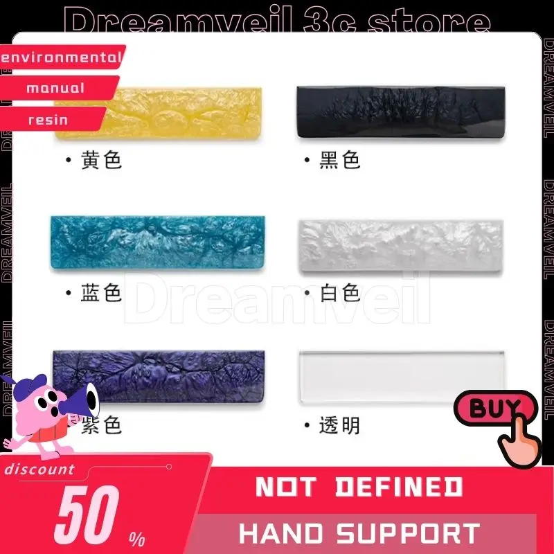 

Not Defined Keyboard Wrist Rest Environmental Resin Handmade Hand Support Protection Arm Holder Computer Game Keyboard Accessory