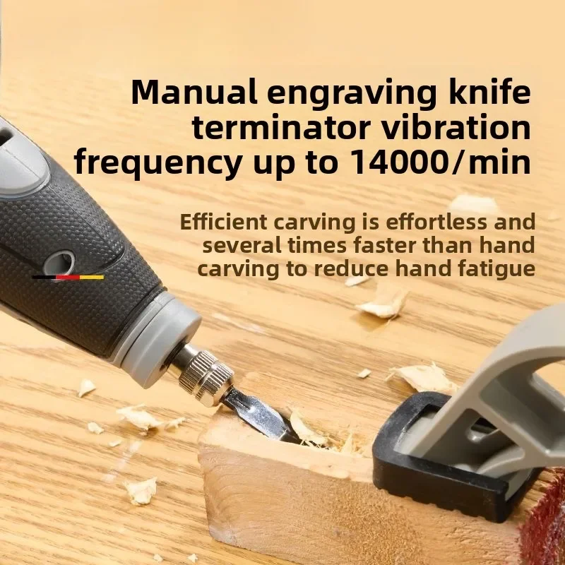 Electric Carving Knife Chisel Small Handmade Woodworking Chisel Lithium Battery Chisel Carpenter Bonsai Wood Carving Tool