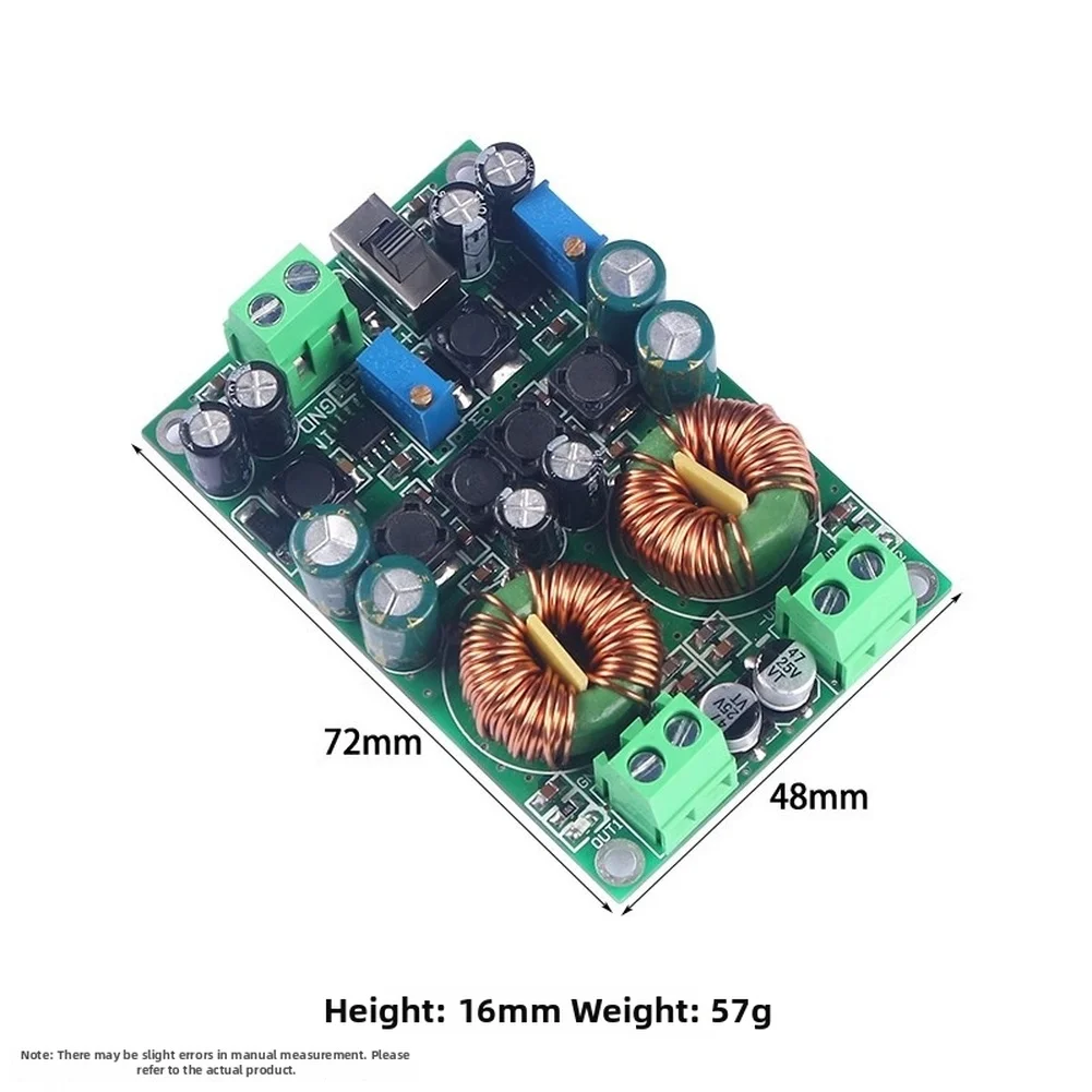 Low Ripple DC Module DC Power Supply Module Compact Circuit Board High Stability Performance 6V-36V Wide Input Range