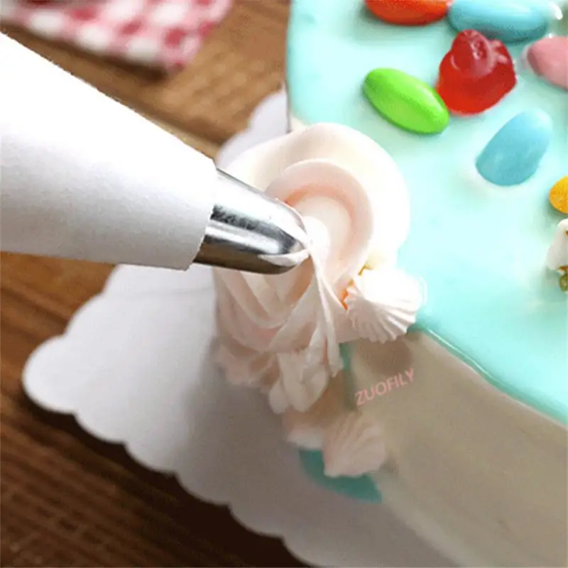 Cream Piping Bags Easy To Clean Preferred Material Polyester Cotton 4 Sizes Kitchen Bar Utensils Pastry Bags Health And Safety