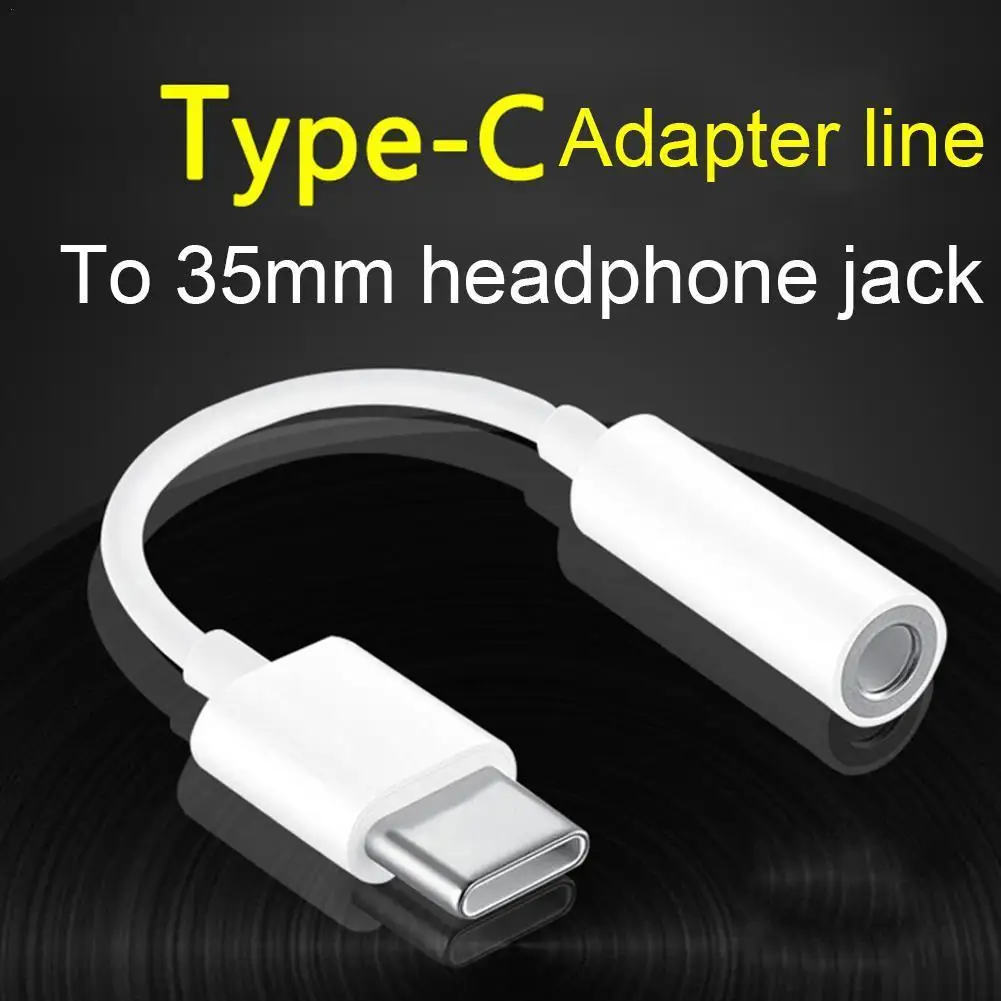 Type C 3.5mm Aux Adapter Usb C To 3.5MM Headphone Jack Adapter for Samsung Audio Cable Accessories