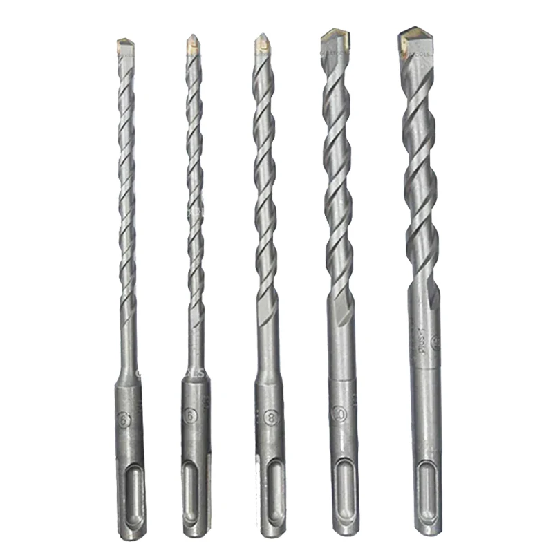 BOSCH 2608579120 Twist Drill 6/6/8/10/12 MM Drilling HSS Round Shank Multi Purpose Drill Power Tool Accessories 5PCS