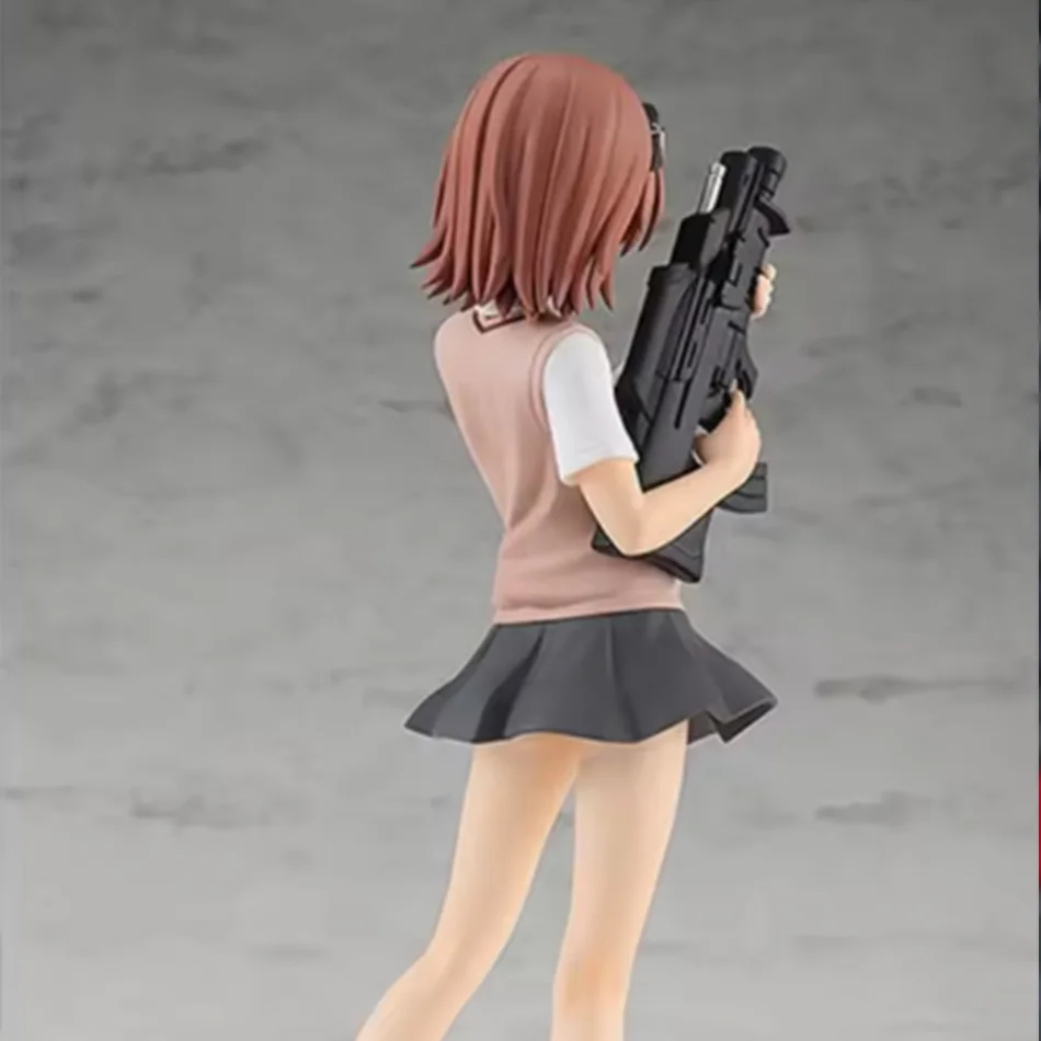 โมเดลฟิกเกอร์อนิเมะ PVC มิซากะ มิโคโตะ, เรลกัน, มิซากะ, มิโคโตะ, ชิก้า, ของสะสม, ของเล่นอนิเมะ, 17 ซม.