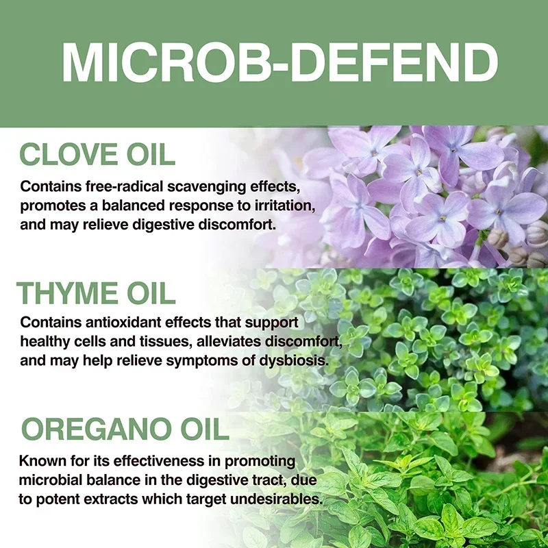 

Microb-Defend - Liver Cleansing and Repair, Supports Healthy Gastrointestinal Function, Promotes Digestion and Absorption