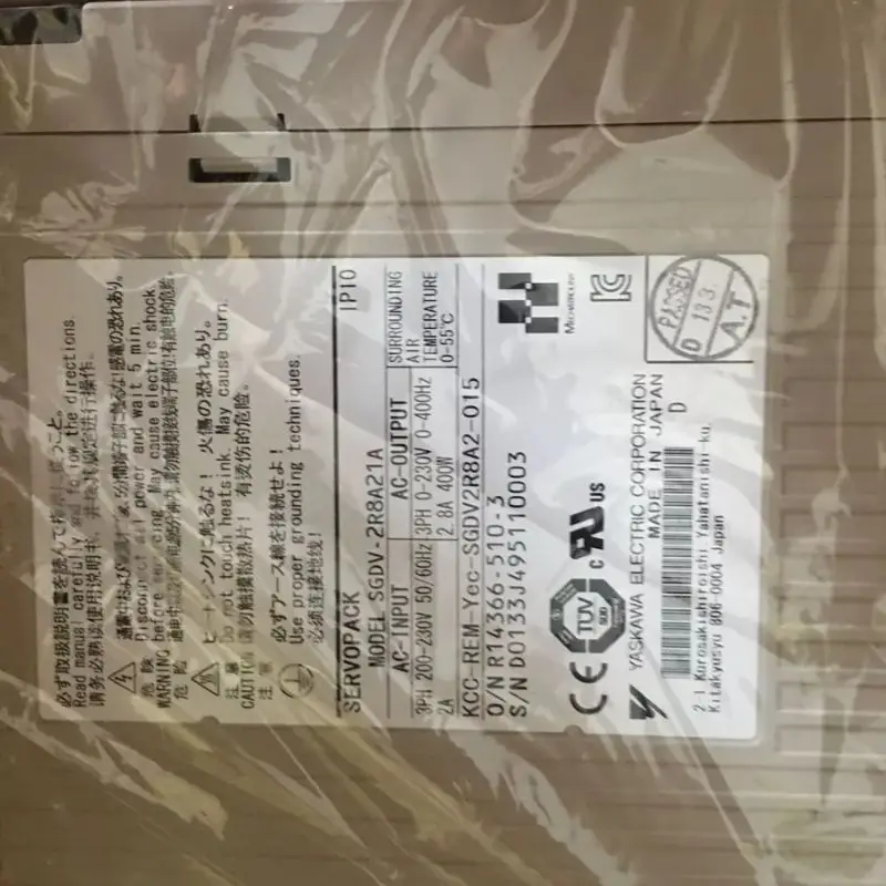 Brand New SGDV-2R8A21A Yaskawa Servo Drive In Stock Fast Shipping