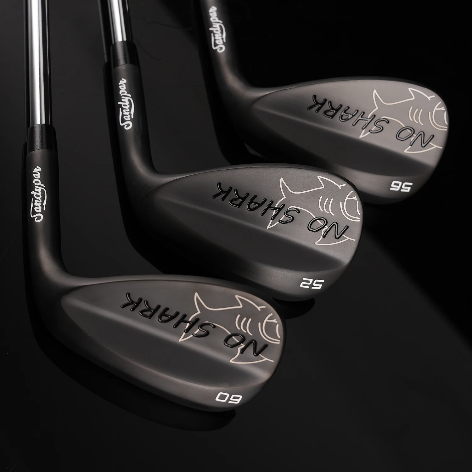 

Shark Golf Sand Wedge - Left-Handed Stainless Steel Matte Cnc, Suitable for Boys/Girls, Multiple Angle Options, Suitable for 52 ° /56 ° /60 ° Hitting the Ball, Shark Golf Clubs