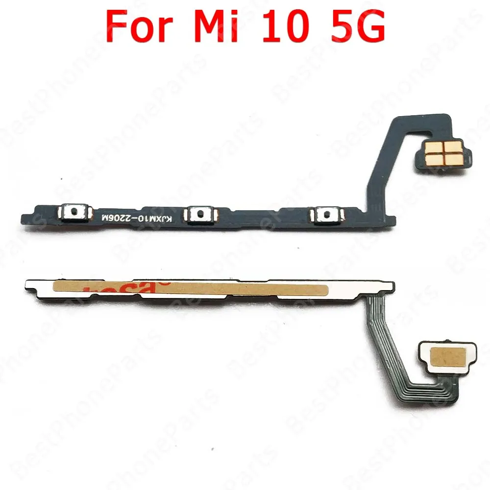 For Xiaomi Mi 5 5S Plus 6 8 SE 9 Lite 9T Pro Switch Power On Off Volume Spare Parts Side Button Mute Key Flex Cable