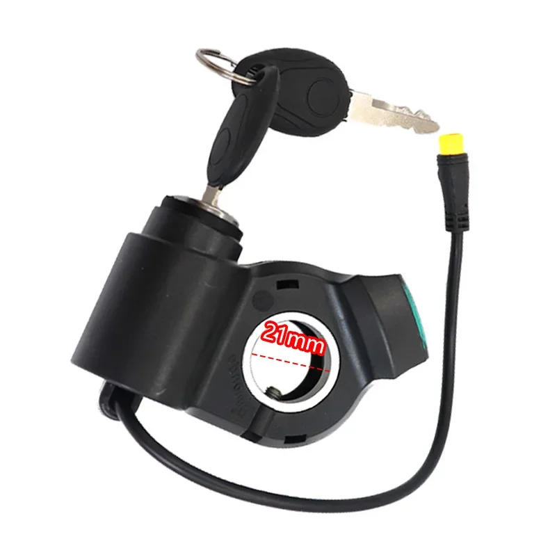 Electric Scooter LCD Thumb Throttle Voltmeter Digital Voltage Display Switch Power with Key Lock Bicycle Accessories image 4