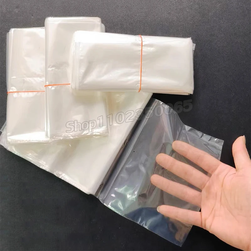 100PCS Packaging Bag Heat Nylon Shrink Plastic Full Sealing For New Phone 4.7 5.5 9.7 12.9 Note 20 Ultra S9 Box Wrapping Sticker