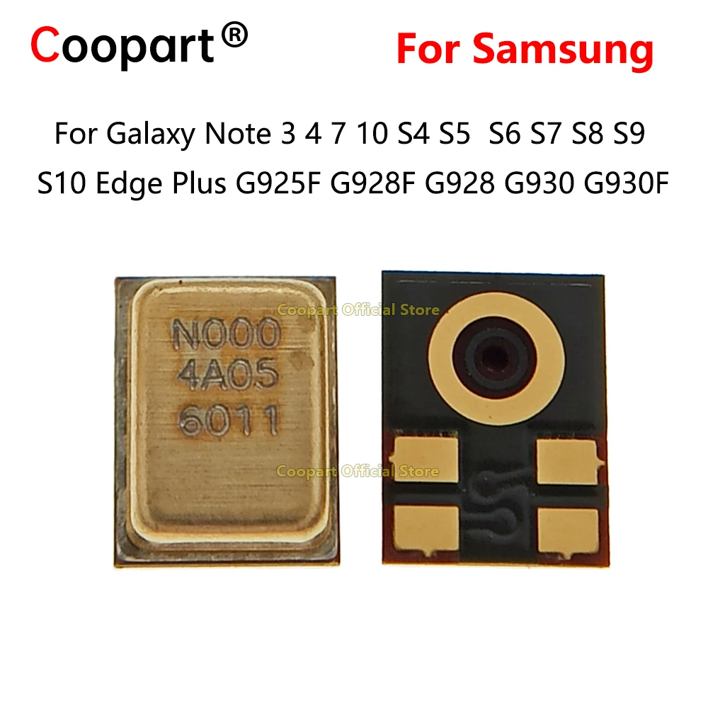 5-100pcs For Samsung Galaxy Note 3 4 7 10 S4 S5 S6 S7 S8 S9 S10 Edge Plus G925F G928F G930F Mic Speaker Inner Microphone