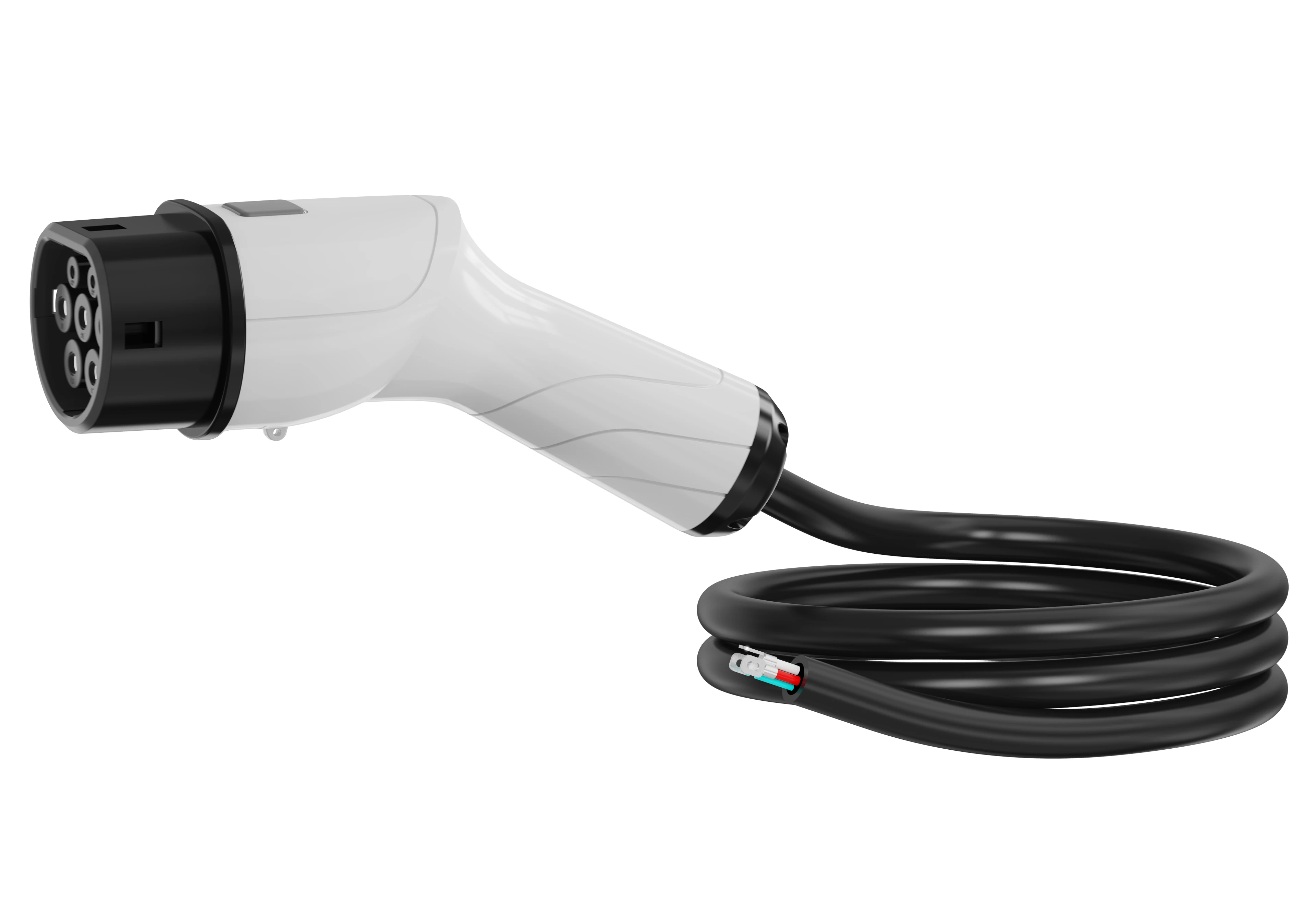 Q2 Type 2 Electric Vehicle Charging Gun 230V/480V 16/32A EV Connectors Essential EV Charger Device TUV Certificated