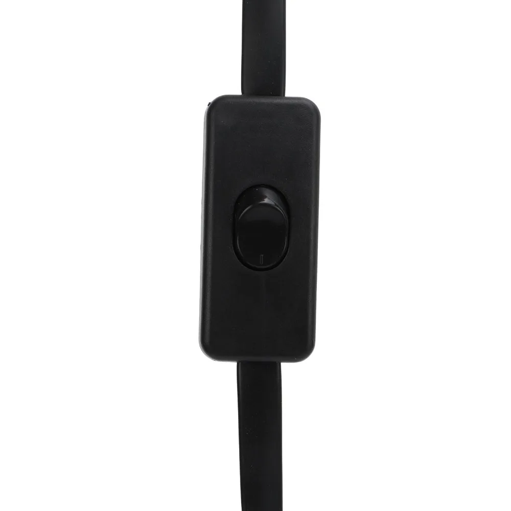 16 Pin OBD2 Extension Cable With Power Switch Ultra Slim Flat Wire Diagnostic Flat Cord Universal Diagnostic Adapter Connector