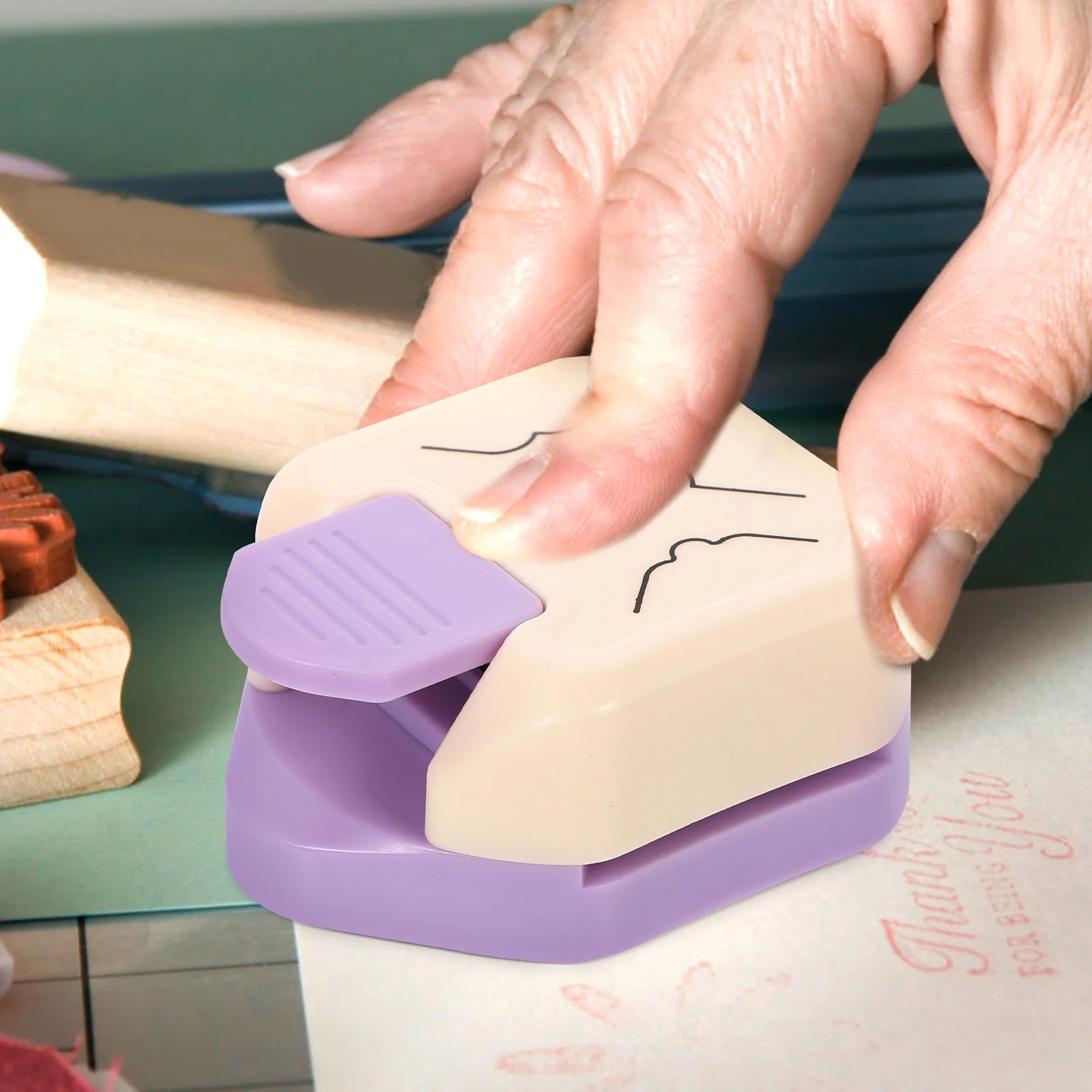 

1pc Corner Punch Diy Crafts Rounded For Business Cards Greeting Cards Scrapbook Kraft Paper Decoration Handicraft