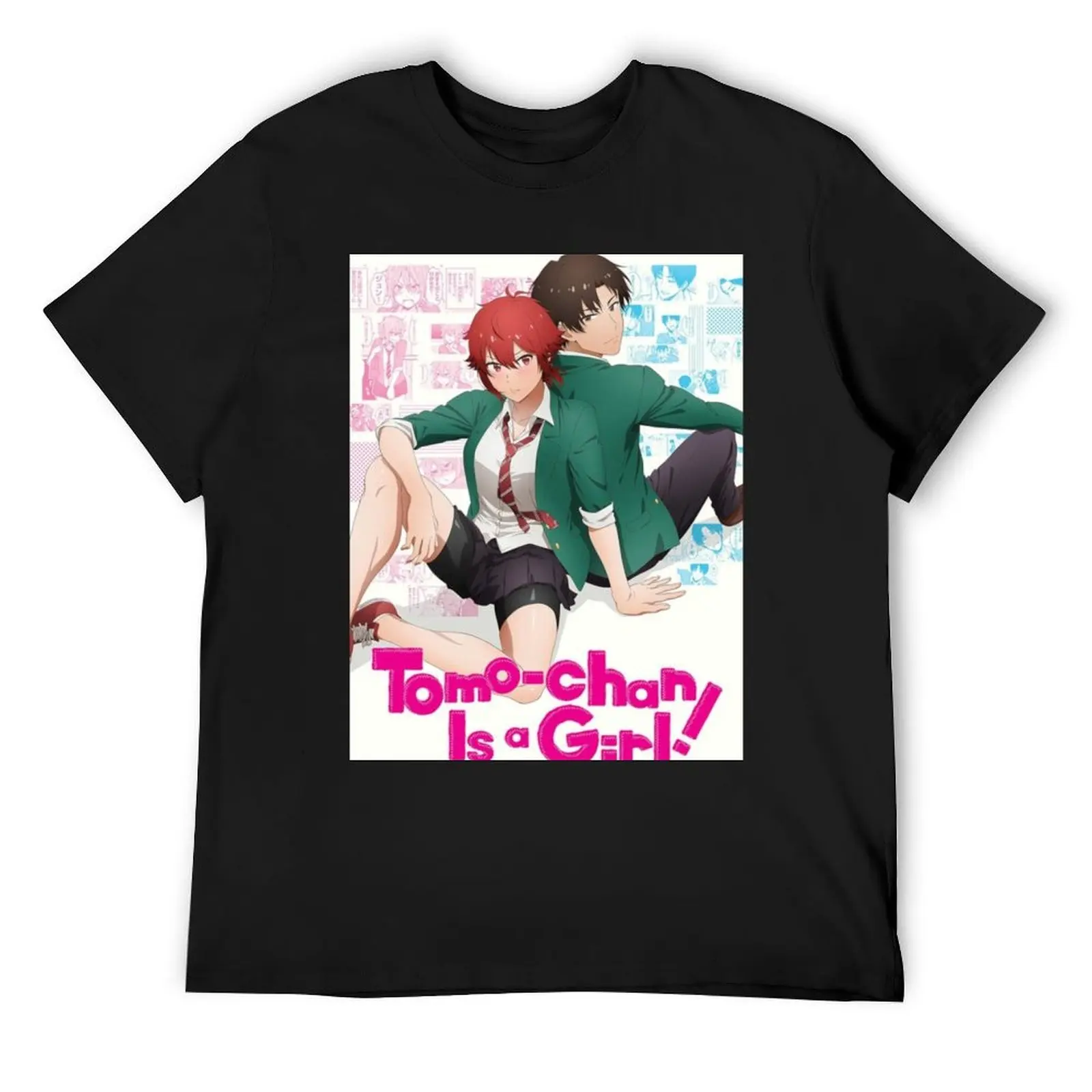 graphic from tomo-chan is a girl T-Shirt shirts graphic tees boys animal print new edition shirts men