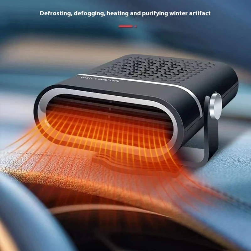 12V/24V Car Heater Fan 150W Car Heater Electric Cooling Heating Auto Windshield Defroster Defogging Demister Car Anti-Fog Heater