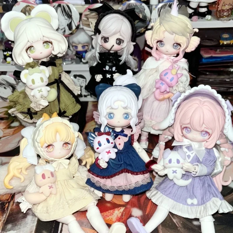

Оригинальная серия «Luluelf Story», Bjd, слепая коробка, кавайная аниме-фигурка, 12 очков, подвижная кукла Bjd, коллекция игрушек, подарок на день рождения