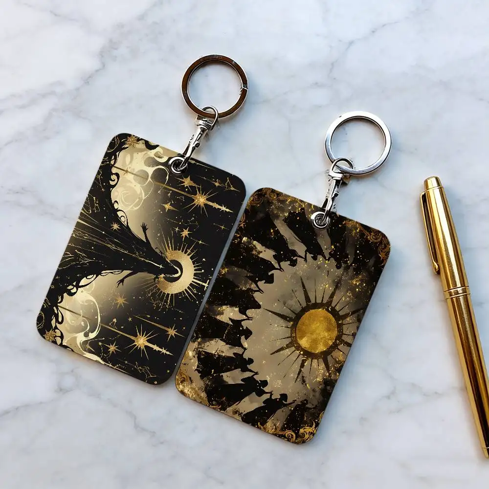 cool tarot cards  Card Holder For Daily Travel, Bus Card, Access Cards Protector, Suitable For Daily Use.