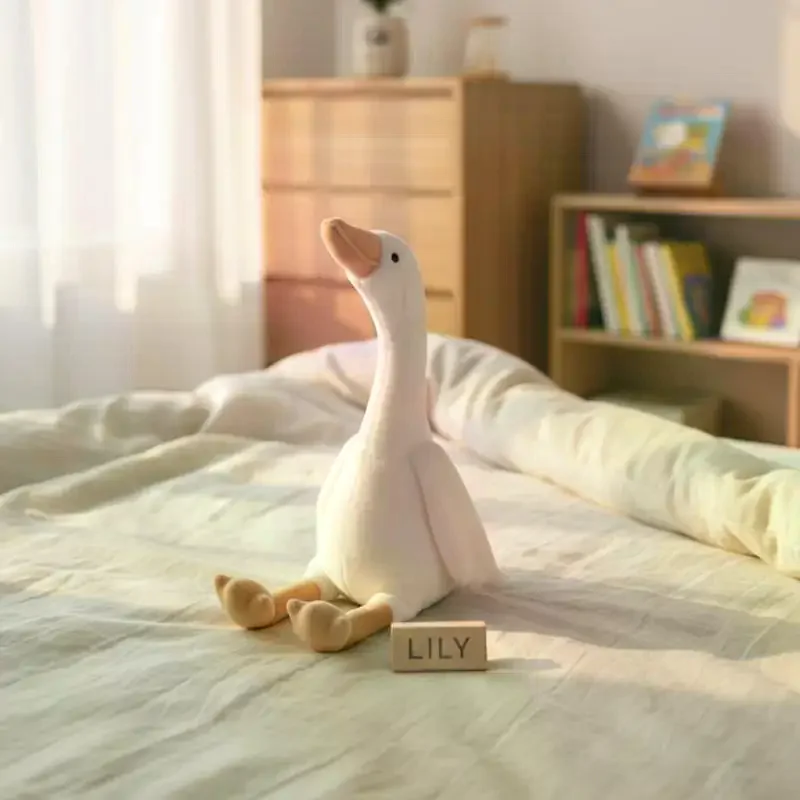 

Long Neck Goose Stuffed Plush Doll Cute Soft Stuffed Dolls Plushie Animals Toys for Kids Baby Children Birthday Gifts