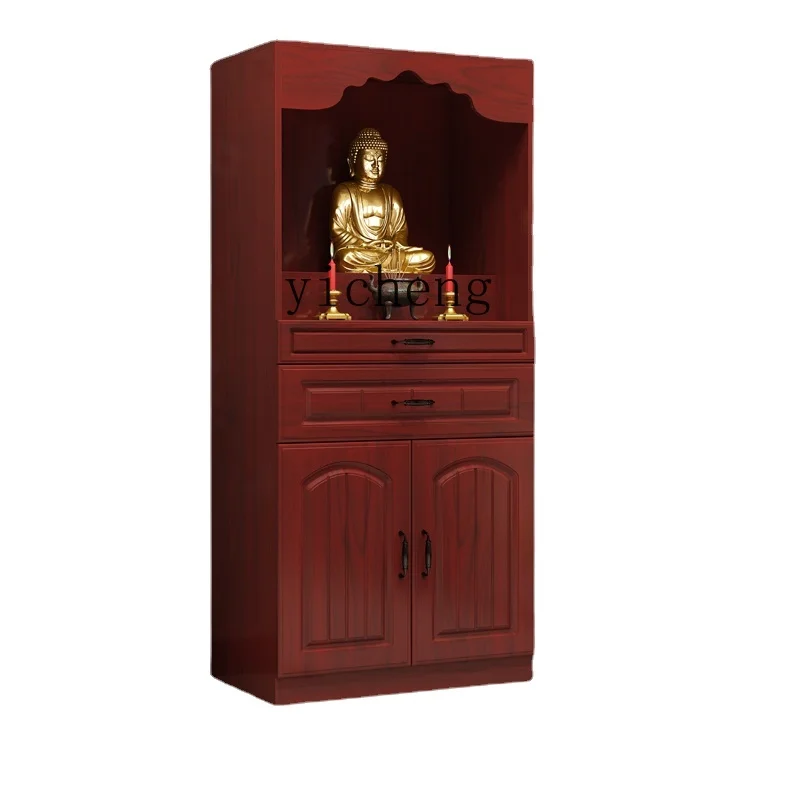 XL Altar Clothes Closet Buddha Cabinet Altar White Bodhisattva Cabinet Economical Worship Table