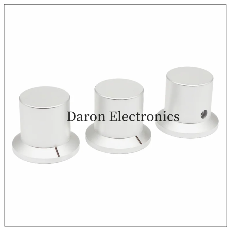 Solid aluminum alloy knob 30*25 household appliance/instrument and meter rotating adjustment cap round hole 6mm