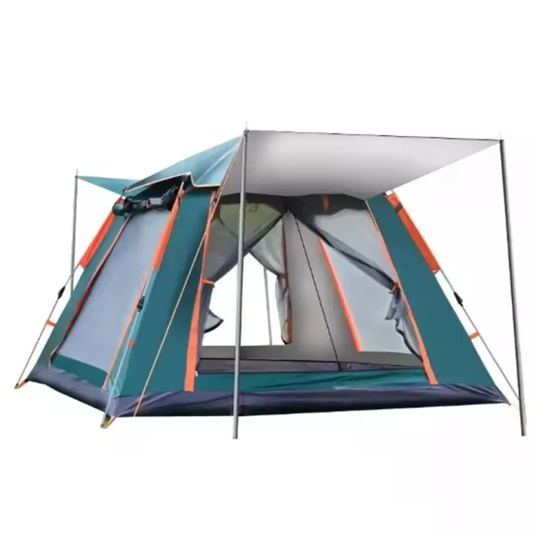 

High Quality Automatic Four-sided Tent 210D Oxford Waterproof Uv Resistant Park Tent Automatic Camping Tents for Outdoor