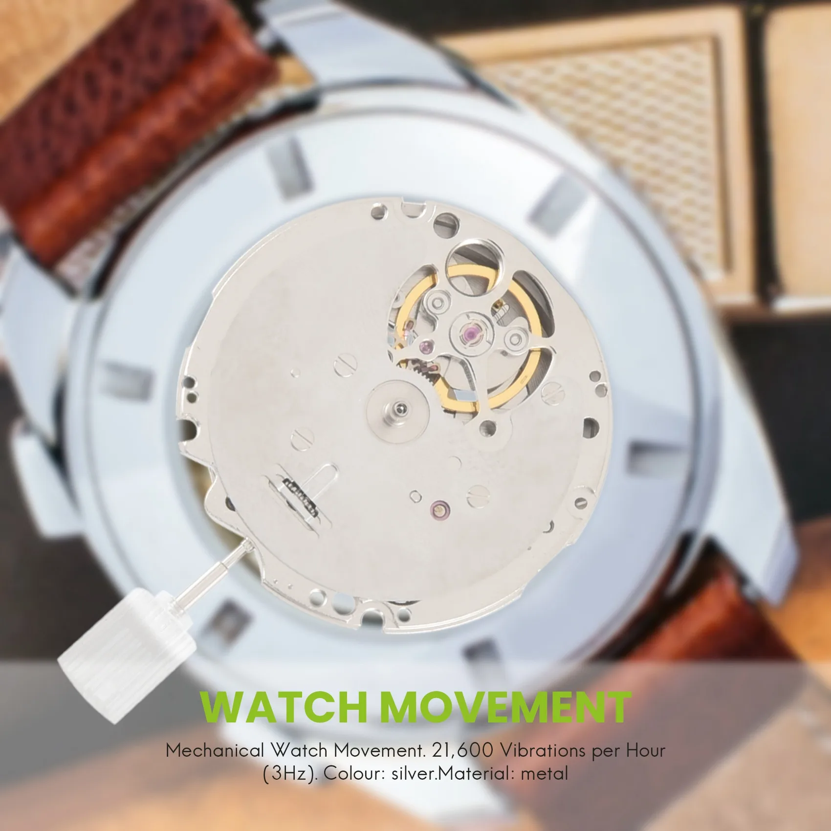 THIVN-Meccanico Orologio Automatico Movimento di Ricambio Intero Movimento Adatto Per Seiko TMI NH38/NH38A Pezzi di Ricambio Accessori